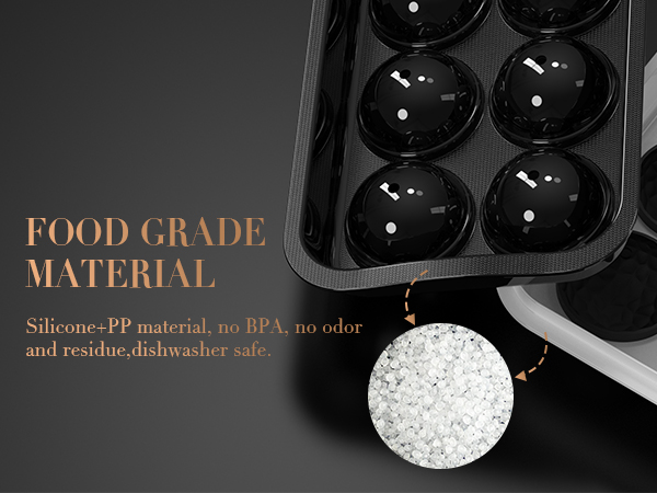 golf ball ice cube molds
