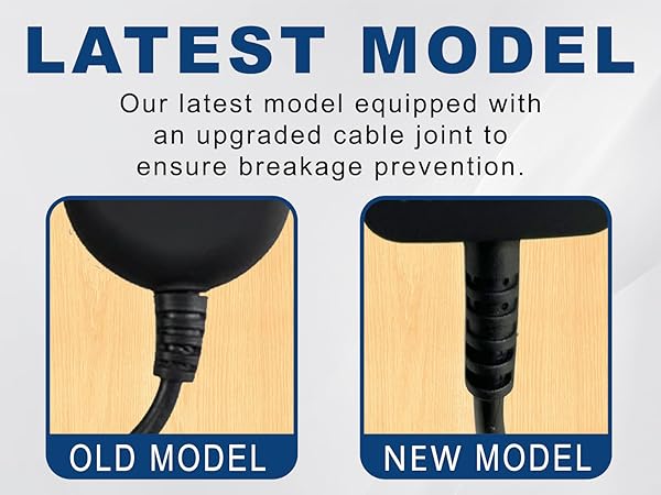 Latest model is equipped with an upgraded cable joint to ensure breakage prevention.