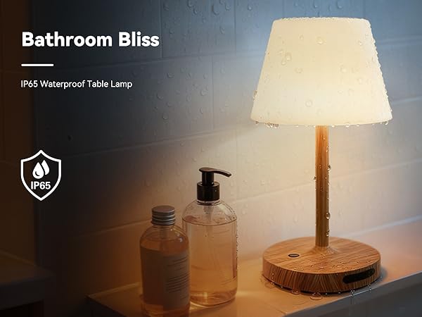 Bathroom Bliss IP65 Waterproof Table Lamp
