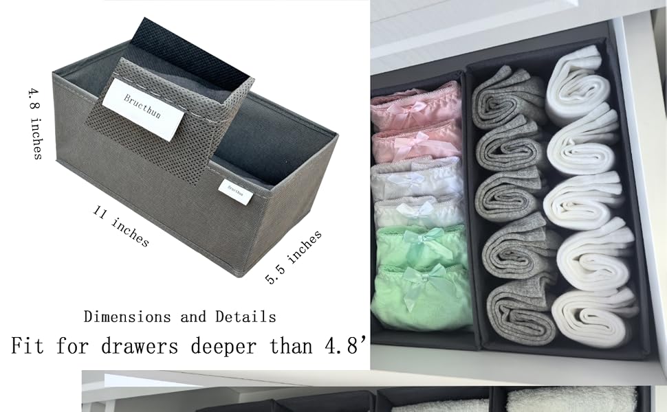 Bructhun Small Drawer Organizer