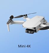 DJI Mini 4K, Drone With 4K UHD Camera, Under 249 g | 3-Axis Gimbal, 10km Video Transmission, Auto...