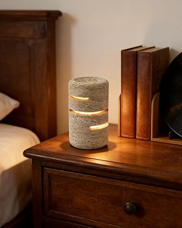 Marble Jade Touch Table Lamp