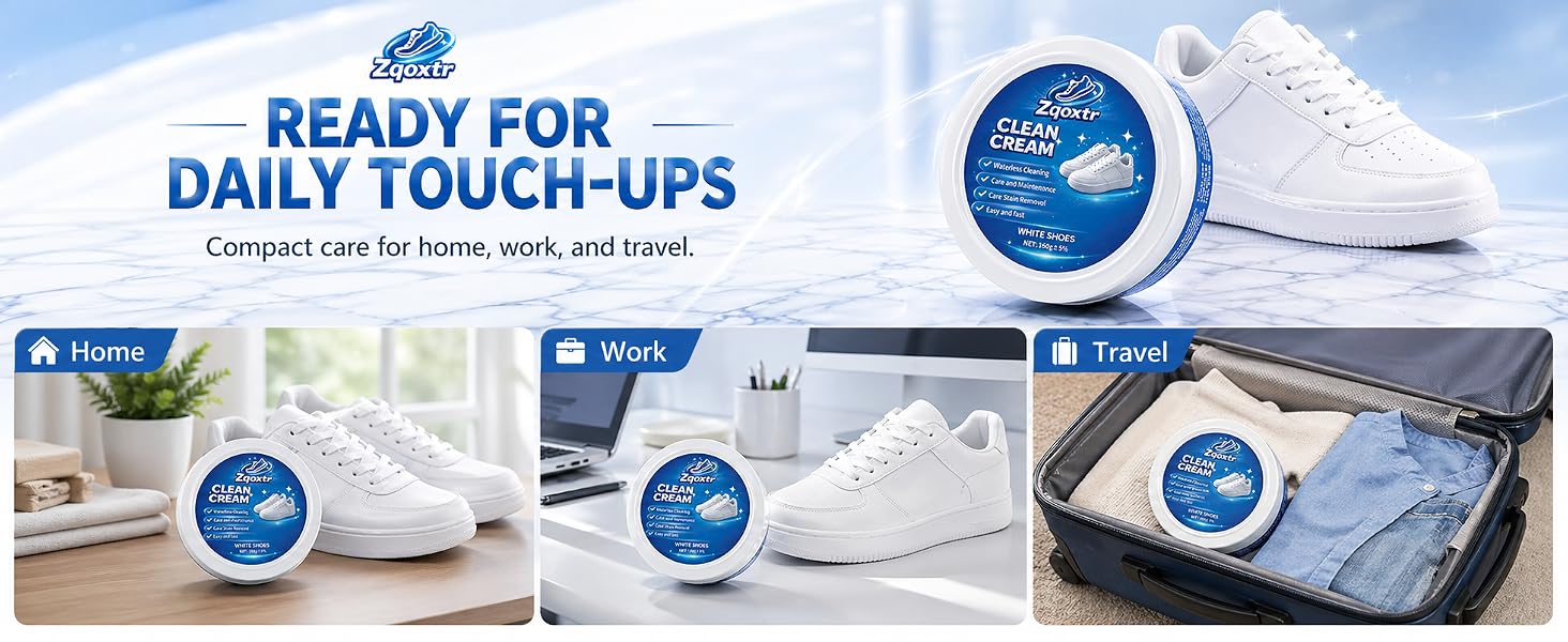 White Shoe Cleaner Cream