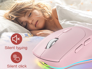 Quite Typing and Click
