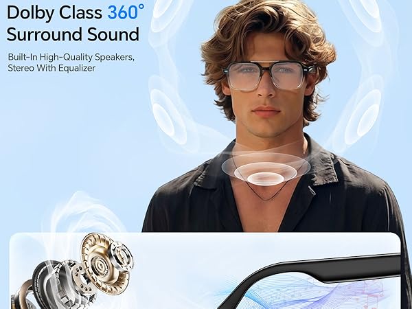 smart audio glasses