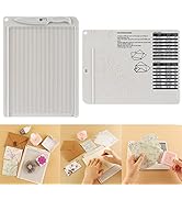 Briartw Craft Mini Scoring Board & Bone Folder Set Score and Fold Tool Multi-Purpose Score Board ...