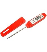Ausenzup Meat Thermometer - Digital Food Thermometer for Cooking Kitchen - Automatic Calibration ...