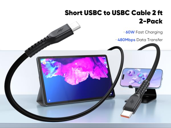 2ft usb c cable