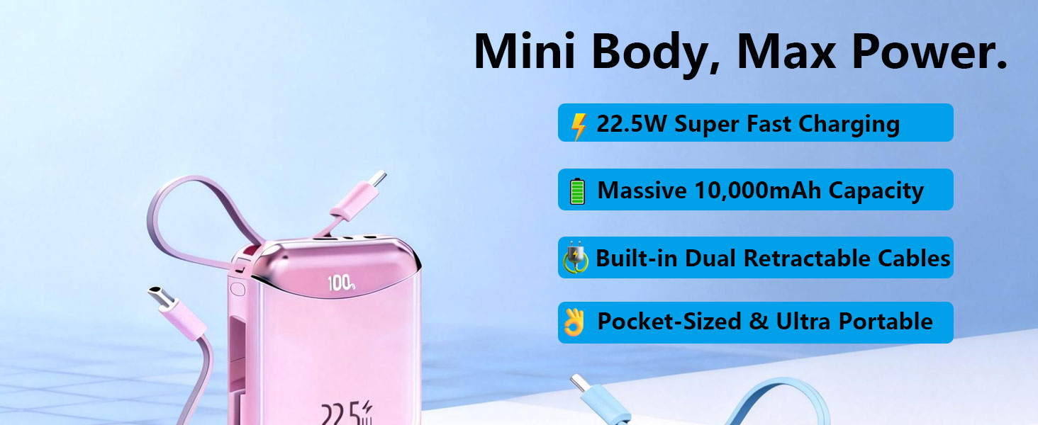 Portable Charger 10000mAh