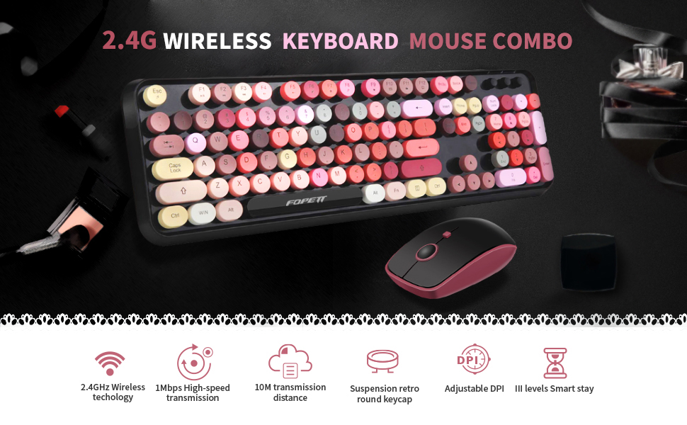 Keyboard and mouse combo