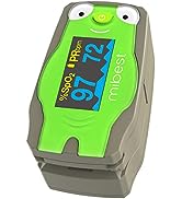 CHOICEMMED OLED Frog Pediatric Pulse Oximeter Fingertip – SP02 Pulse Oximeter for Kids – Children...