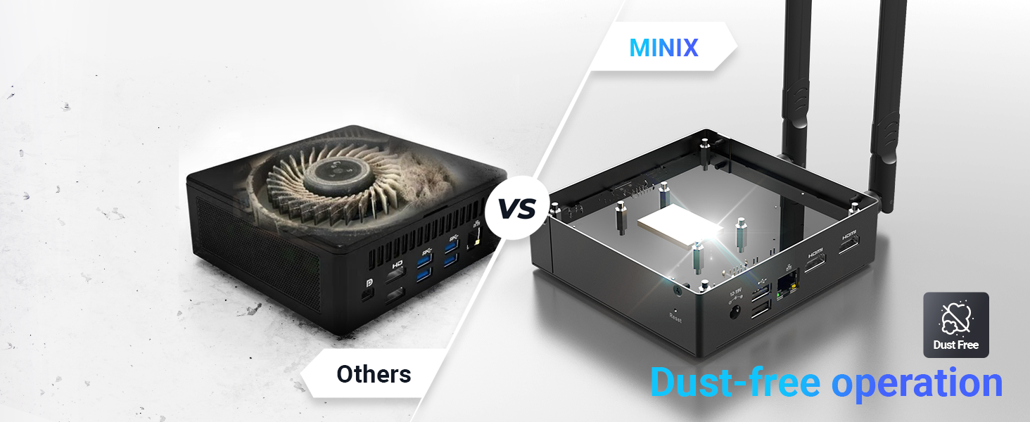 MINIX NEO Z350-0dB Fanless Mini PC
