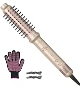 1.5 Inch Auto Rotating Curling Brush, Spinning Heated Thermal Round Brush Volumizer, 3 in 1 Ionic...