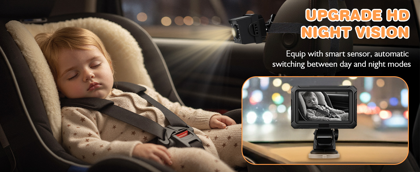 baby camera for car