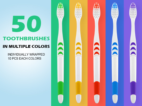 toothbrush individually wrapped