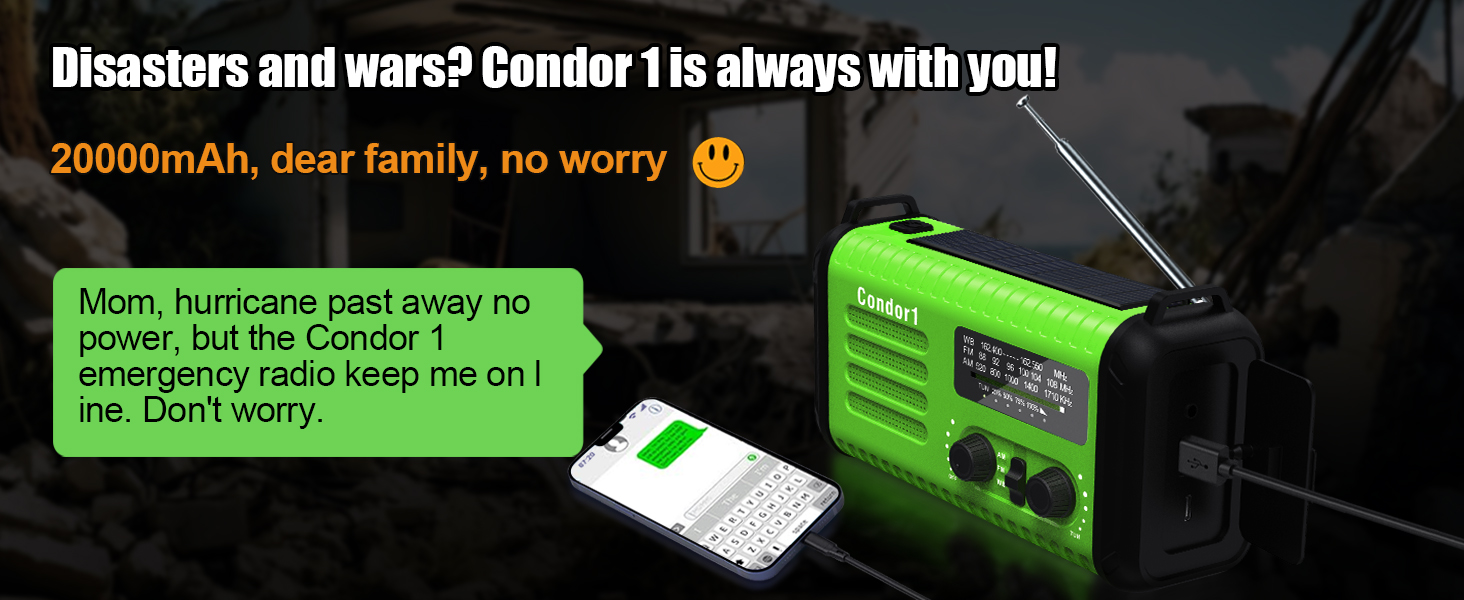 solar flashlight wind up radio emergency emergency weather radio