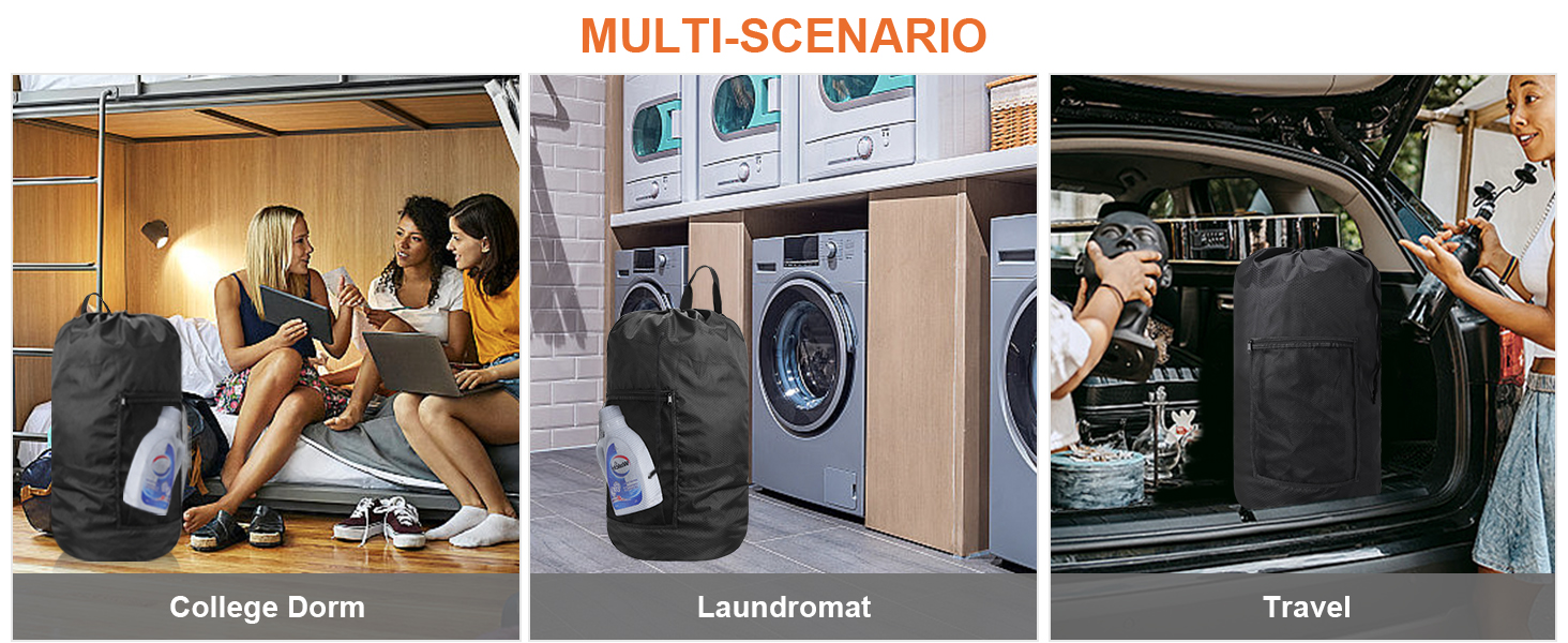 dirty laundry travel bag