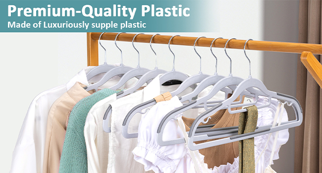 plastic coat hangers