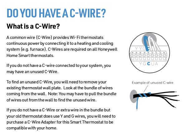 Do you have a C-Wire?