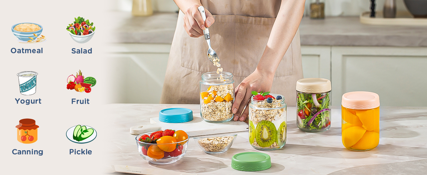 Glass Storage Jars