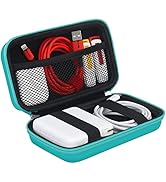 BOVKE Carrying Case Hard Protective Case Impact Resistant Travel Power Bank Pouch Bag USB Cable O...
