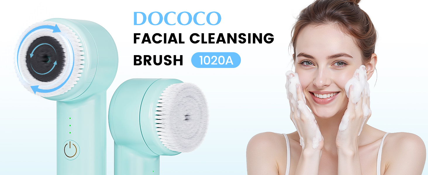 electric facial cleansing brush