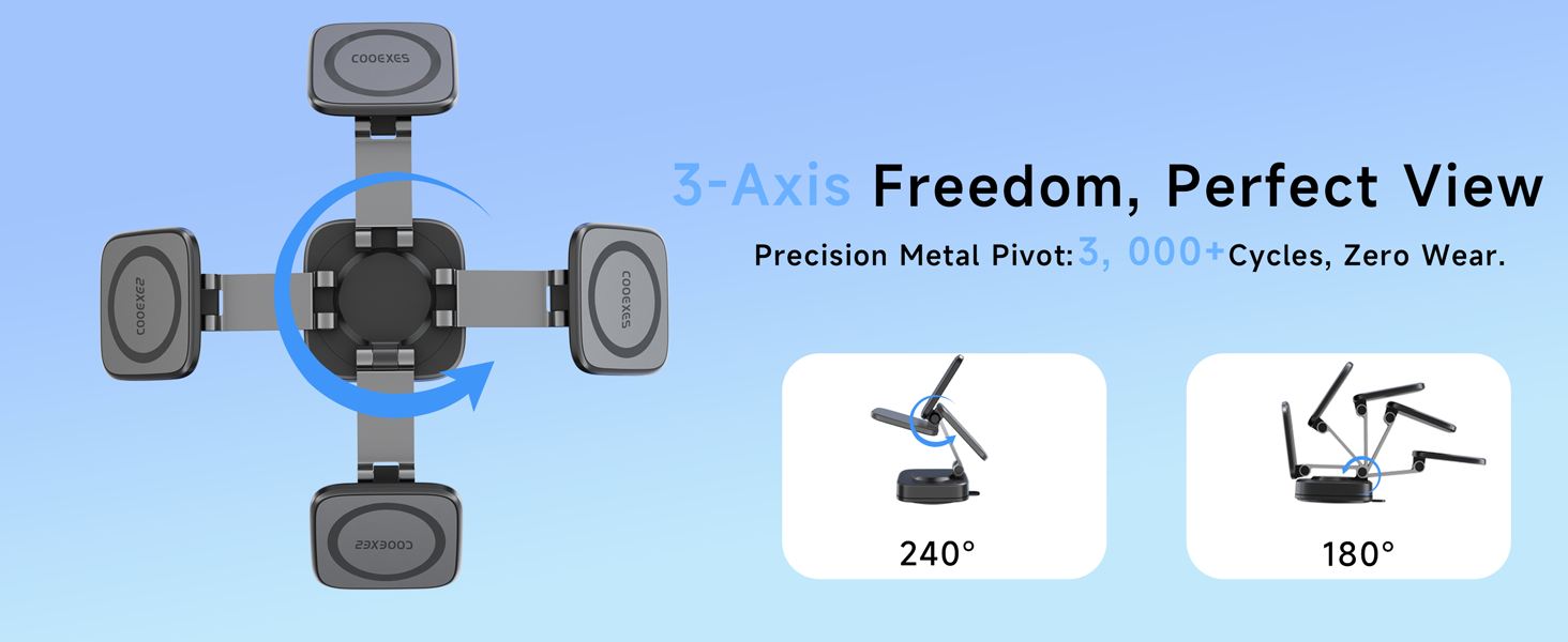 3-Axis Freedom,Perfect View