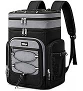 Trenluva Backpack Cooler Insulated Leak Proof, 52 Cans Large Capacity Cooler Bag with Double Comp...