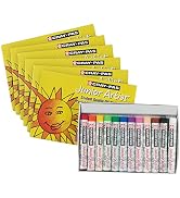 SAKURA Cray-Pas Junior Artist Oil Pastel Set - Soft Oil Pastels for Kids & Artists - 12 Colors - ...