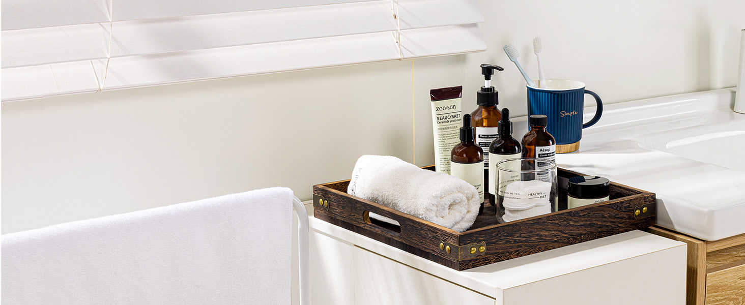 wood tray serving platter