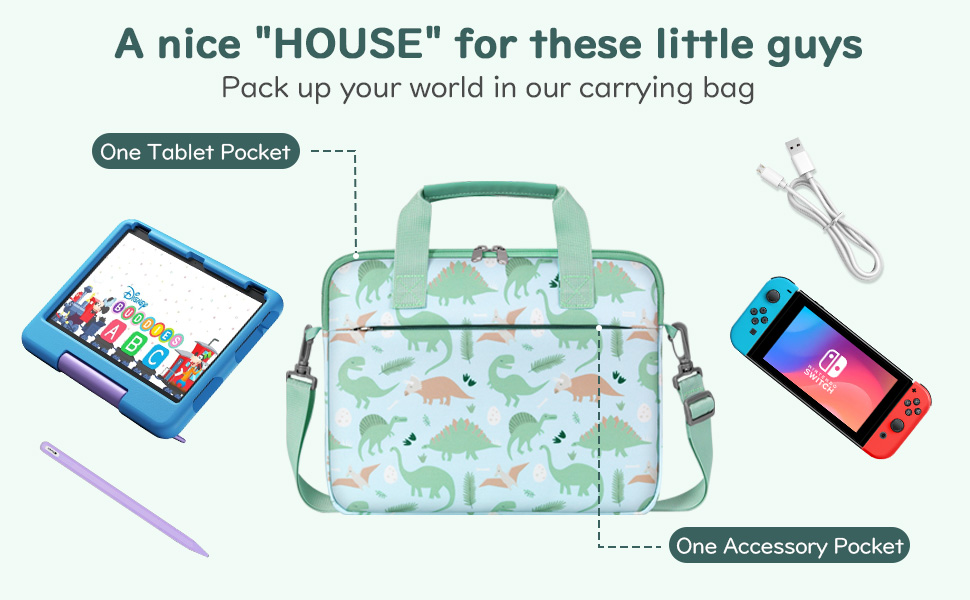 fire kids tablet case, fire hd 10 tablet carrying bag kids, tablet bag for kids