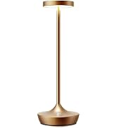 Willdoak Cordless Table Lamp Rechargeable - 6000mAh LED Battery Operated Table Light - Portable T...
