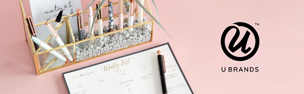 office supplies, u brands, office supplies for women, desk accessories, office desk accessories