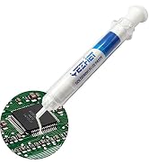 YEZHET No Clean Soldering Flux Paste(25g), Pushing-Type Design Solder Flux For Electrical Solderi...