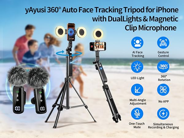 Magnetic Vlogging Kit for iPhone/Android