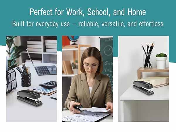 Standard Stapler for Office, Home, School use, Stapling paper