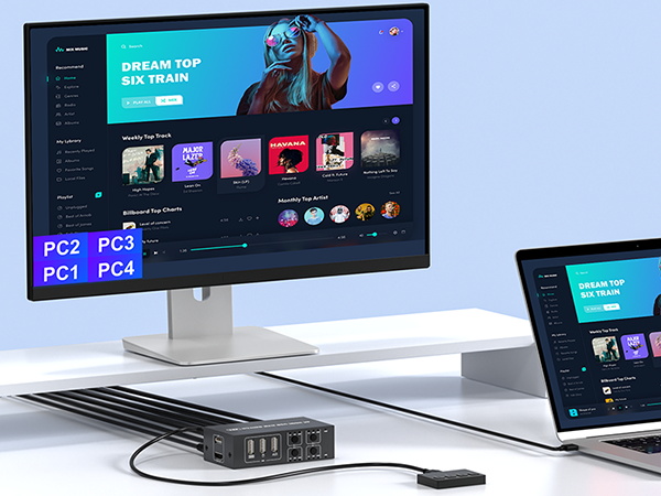 monitor switch for 4 computers