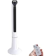ARLIME Tower Fan 48 Inch, 80° Oscillating Fan with Remote Control, LED Display, 3 Speeds & 3 Mode...