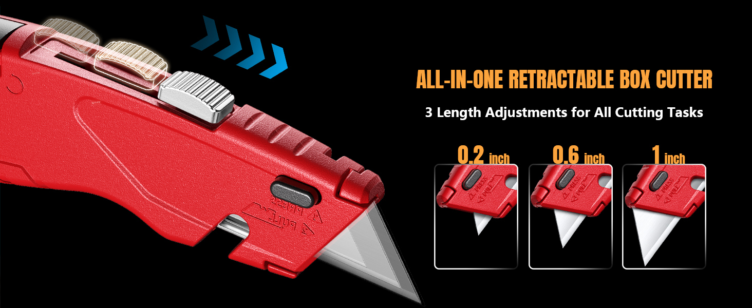box cutter retractable