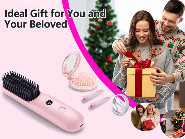 hair straightening brush