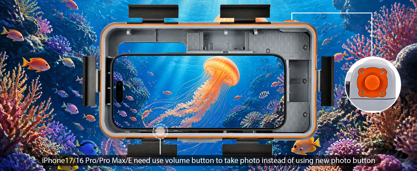 underwater phone case