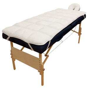 Abundance Quilted Fleece Massage Table Pad Set