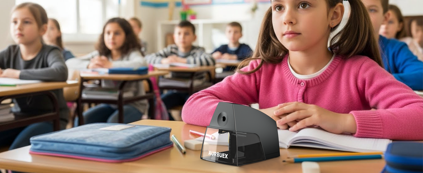 Classroom pencil sharpener