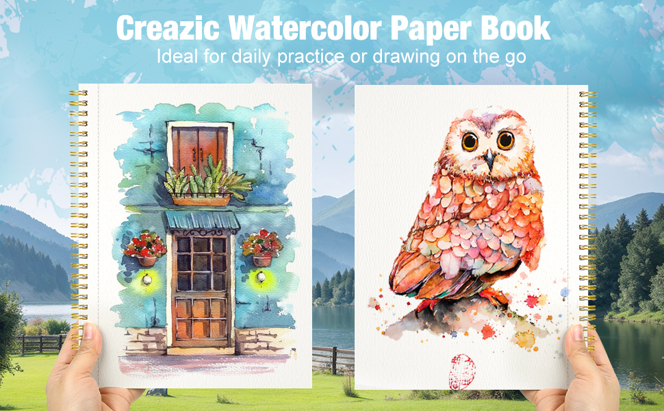 Watercolor Paper Book