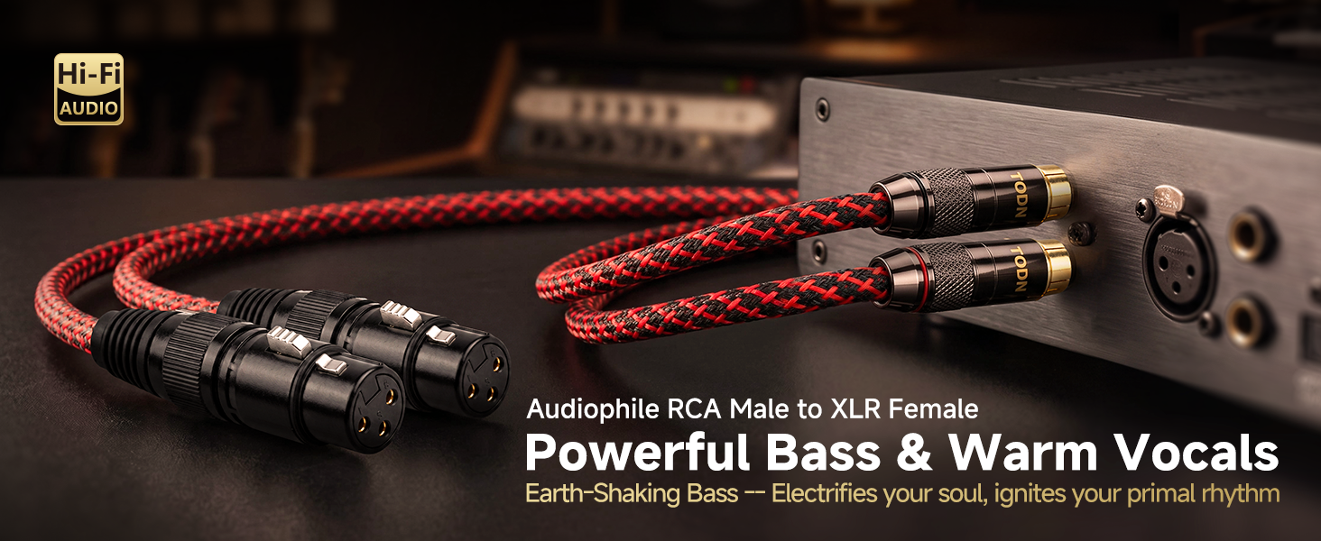 rca to xlr female