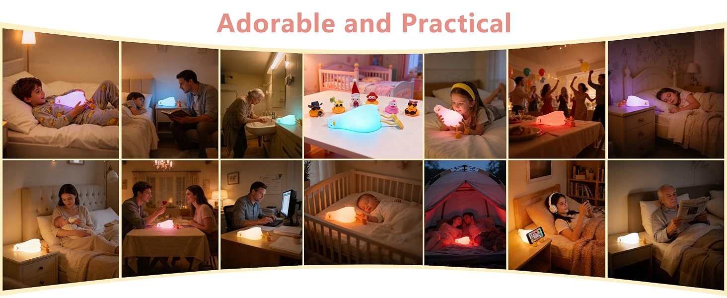 duck night light