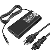 130W USB C Laptop Charger for DELL XPS 15 9575 2-in-1 XPS 15 9500 17 9700 Latitude 5310 5320 7410...