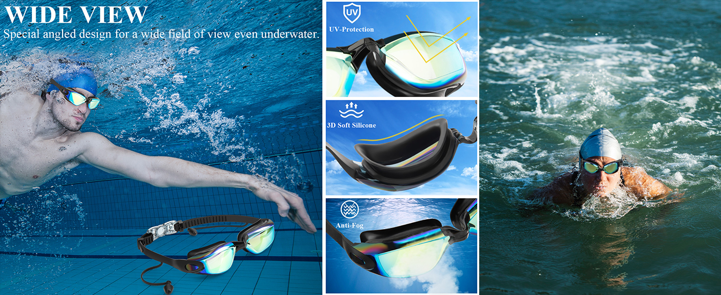adult swimming goggles