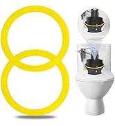 2Pcs Canister Flush Valve Seal for Kohler, Toilet Tank Parts GP1059291 Flush Valve Seal, Silicone...