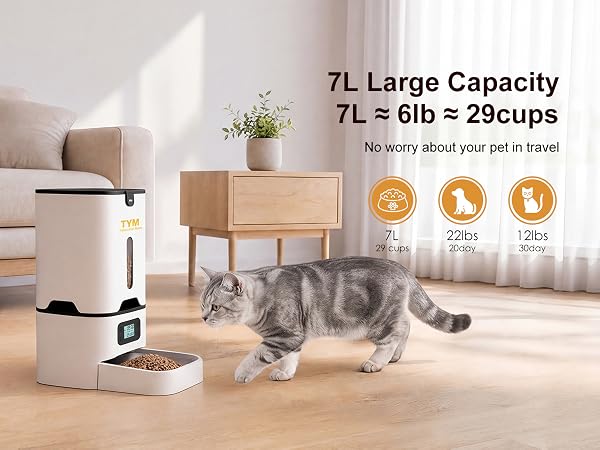 food dispenser cat feeder